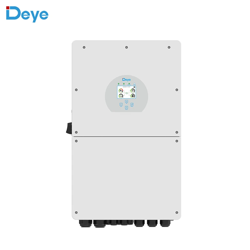 Deye 12Kw 14Kw 16Kw Inverter Solare Ibrido Monofase Inverter Ibrido 12000W 14000W 16000W Inverter Solare Inverter Sinusoidale Puro
