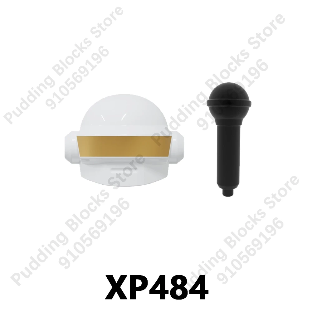 KT1063 빌딩 블록 액션 피규어, XP483 XP484 XP485 XP486 벽돌 액세서리, 성인 어린이 장난감 디오라마 장식 몬테소리