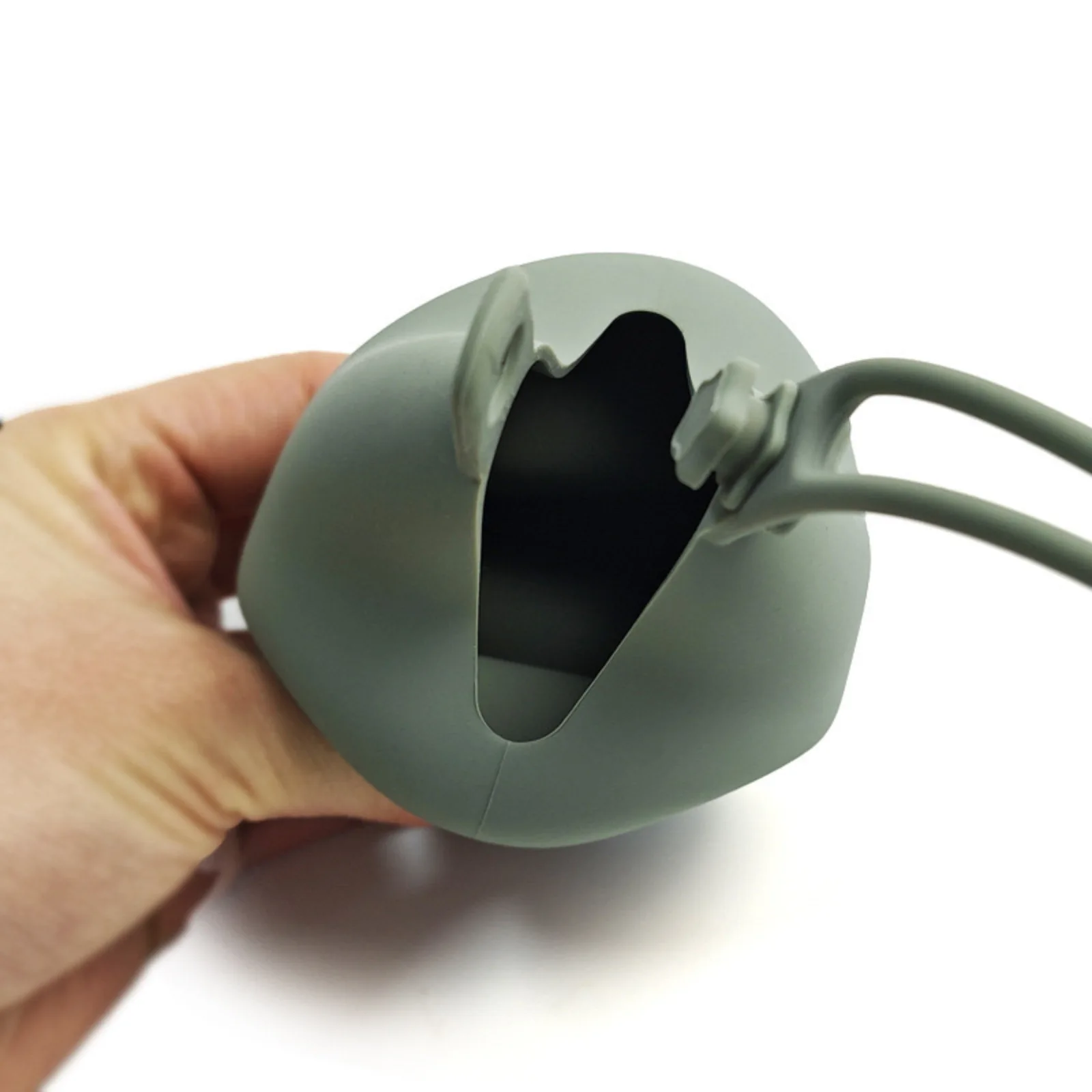 Portable Silicone Storage Box For Outdoor Activities Baby Pacifier Silicone Storage Box Pentagram Bag