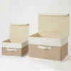 Fold Non Woven Fabric Storage Box Miscellaneous Sorting Cabinet Small Clothing Fabric Storage Underwear Sock And Kid Toy Storage 6