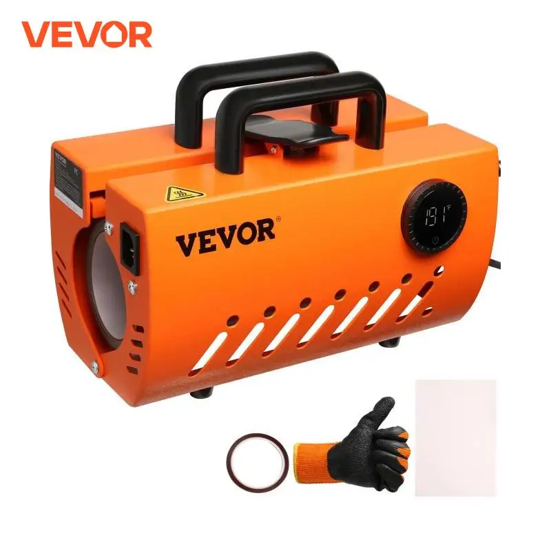 Tumbler Cup VEVOR 11-15oz 30oz Mug Heat Press Mini Gift Ceramic Cup Presser Tumbler DIY Handheld Sublimation Blanks Auto Printing Machine tumbler cup