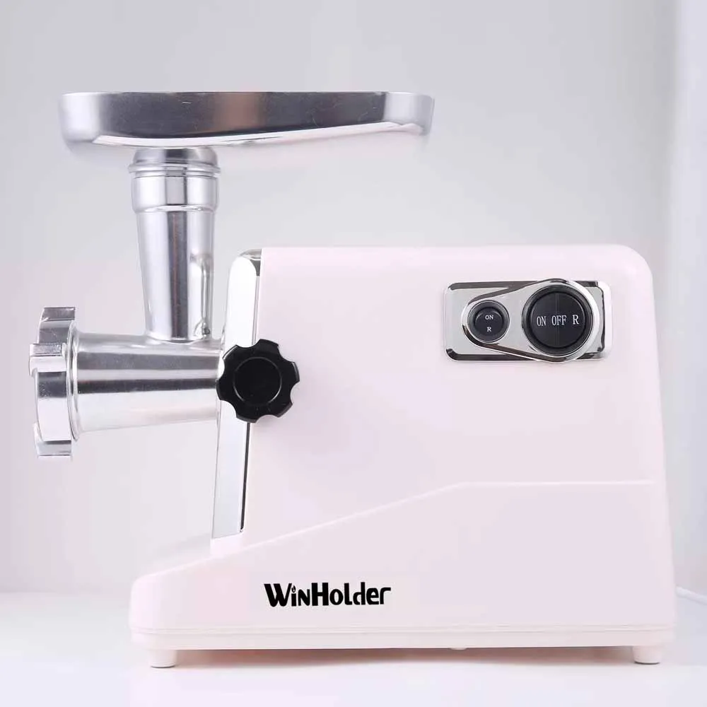 Heavy Duty 3500 Watts Powerful Stainless Steel Kitchen Electric Meat Food Grinder Mincer Sausage Maker Big Capacity with Blades 5