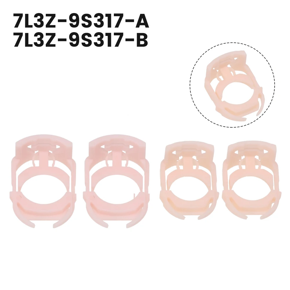 Car Fuel Line Retaining Clip 4PCS/Set for Ford F-150 2004-2008 Part Number 7L3Z-9S317-A&7L3Z-9S317-B Vehicle Interior Clip