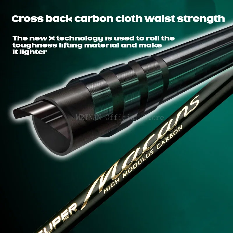 Spinning Casting Fishing Rod 1.8-2.4m 4 Pieces Ultra light 55cm Travel Rod