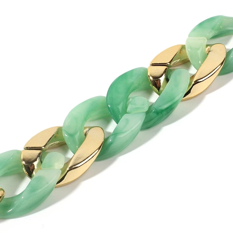 Resin Bracelets Bangles Acrylic Toggle Lasso Friendship Bracelets Women Wrist Jewelry