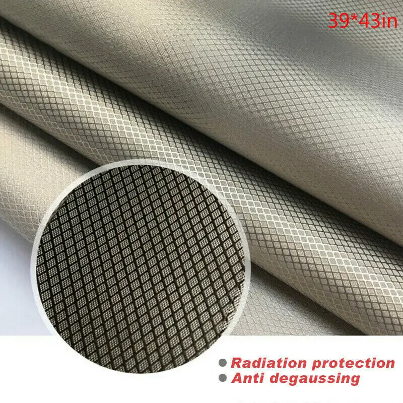 Faraday Fabric Pure Copper RFID Shielding Block Protect