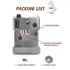 HomeWise 3.5L Semi-automatic Espresso Coffee Maker Machine With Counter Tamper 9Bar Coffee Machine Stainless Steel 220-240V 5