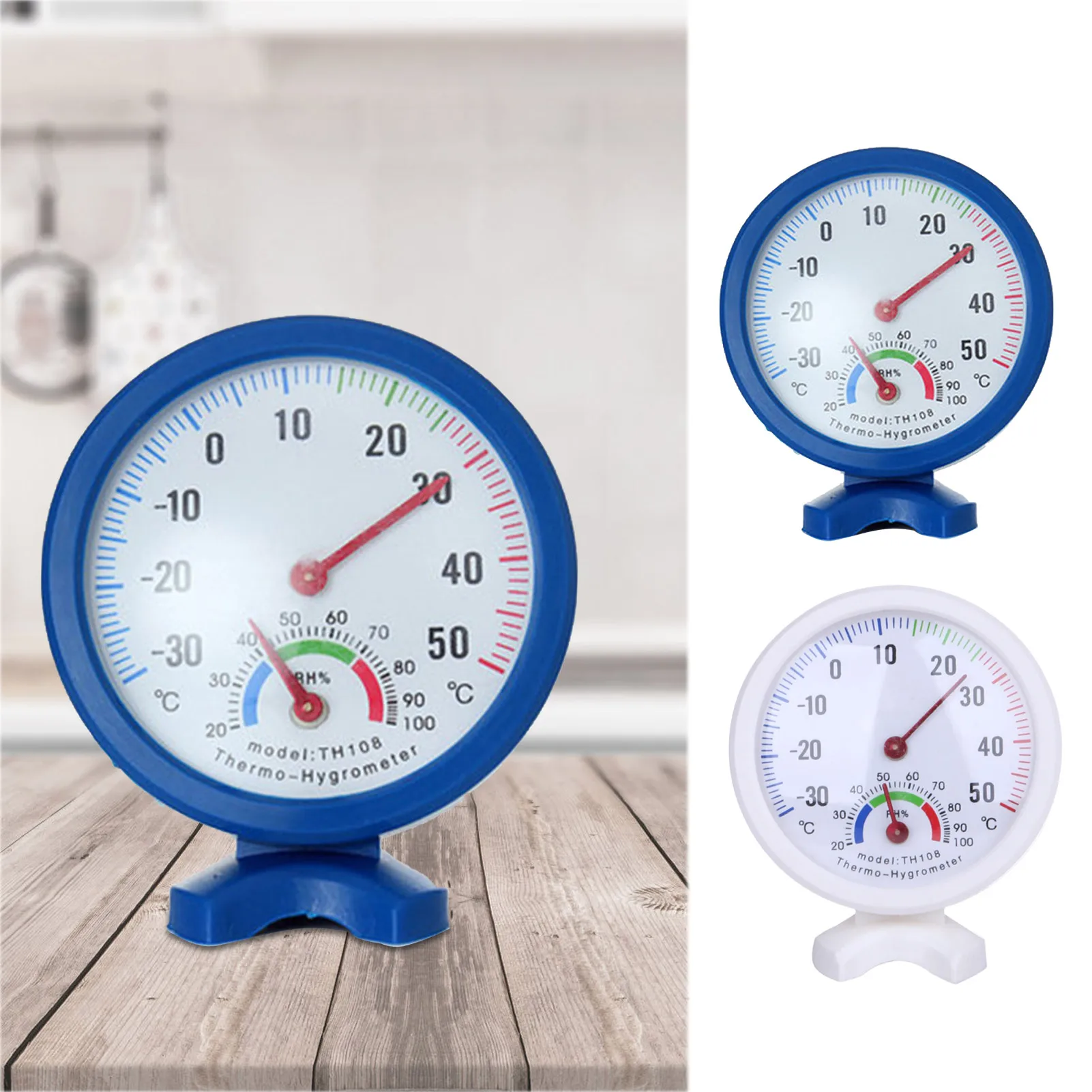 Dial Thermometer Fridge Thermometer Transparent Outdoor Thermometers