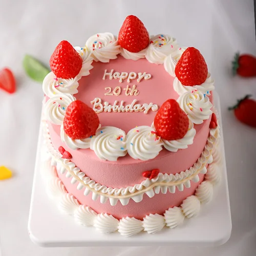 6 Pezzi Di Torte E Muffin Finti Artificiali: Dessert In PU E PVC Da 7,6 Cm Per Decorazione, Fotografia, Vetrine E Matrimoni, Realistici - copertina