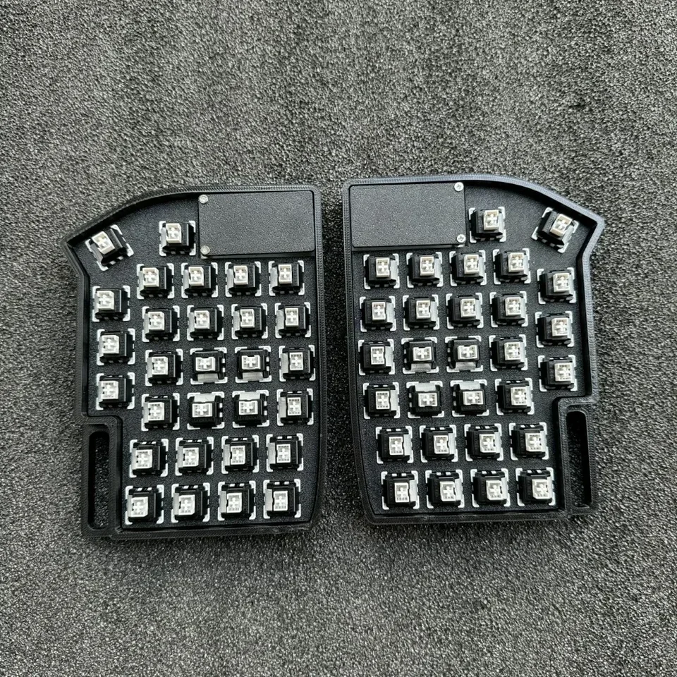 Lily58 分割キーボードキットカスタムワイヤレス 2.4 グラムドングル