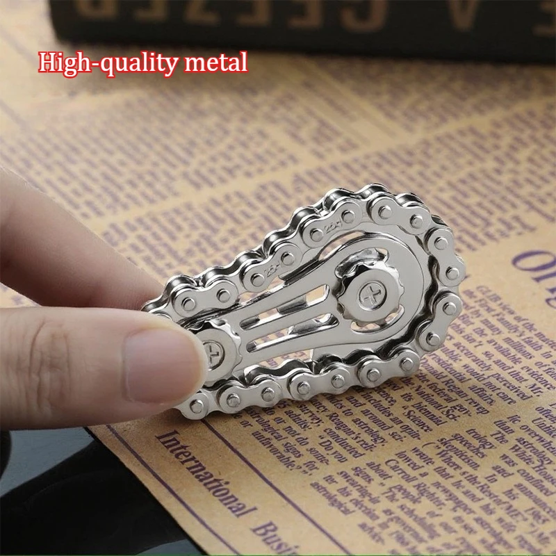 Revitalizing Metal Fidget Spinner Toy for Stress Relief and Focus