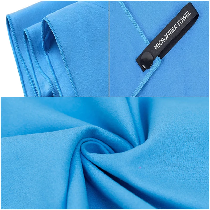 80x160cm Microfiber Towel Travel Gym Camping Towel Quick Dry Super AbsorbentUltra Compact Lightweight Swimming Yoga Beach towel 3