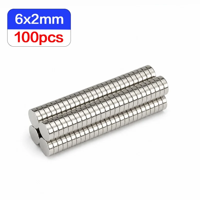 Ultra-Strong Round Neodymium Magnets for Home, DIY, and Office Use