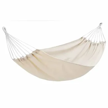 휴대용 스탠드 캠프 그네 해먹, 정원 여행 라운지, 수면 휴식 그물, 발코니 해먹 파티오, 레드 데스칸소 캠프 용품