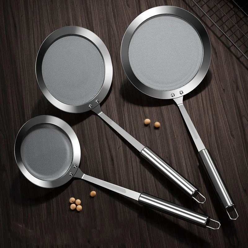 Kitchen Utensils Food Filter Bag 304 Stainless Steel Strainer Vegetable Food Filter Juice Coffee Filtering Tools Kitchen Accessories Household Filter Colanders