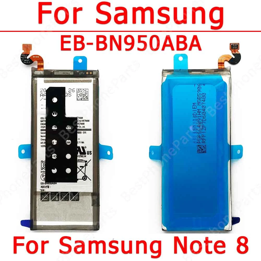 High-Capacity Li-ion Battery Replacement for Samsung Galaxy Note Series Smartphones