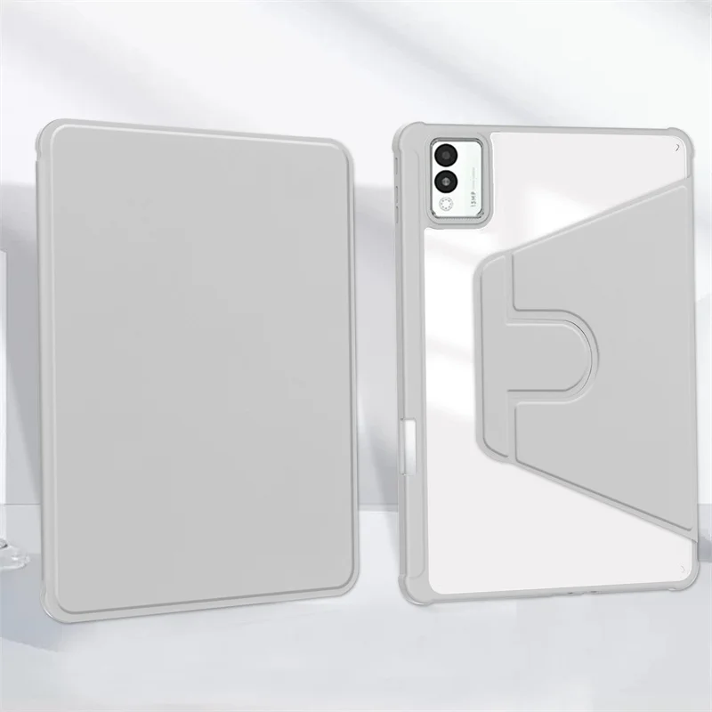 360 Rotating Acrylic Hard Stand Cover with Pencil Holder