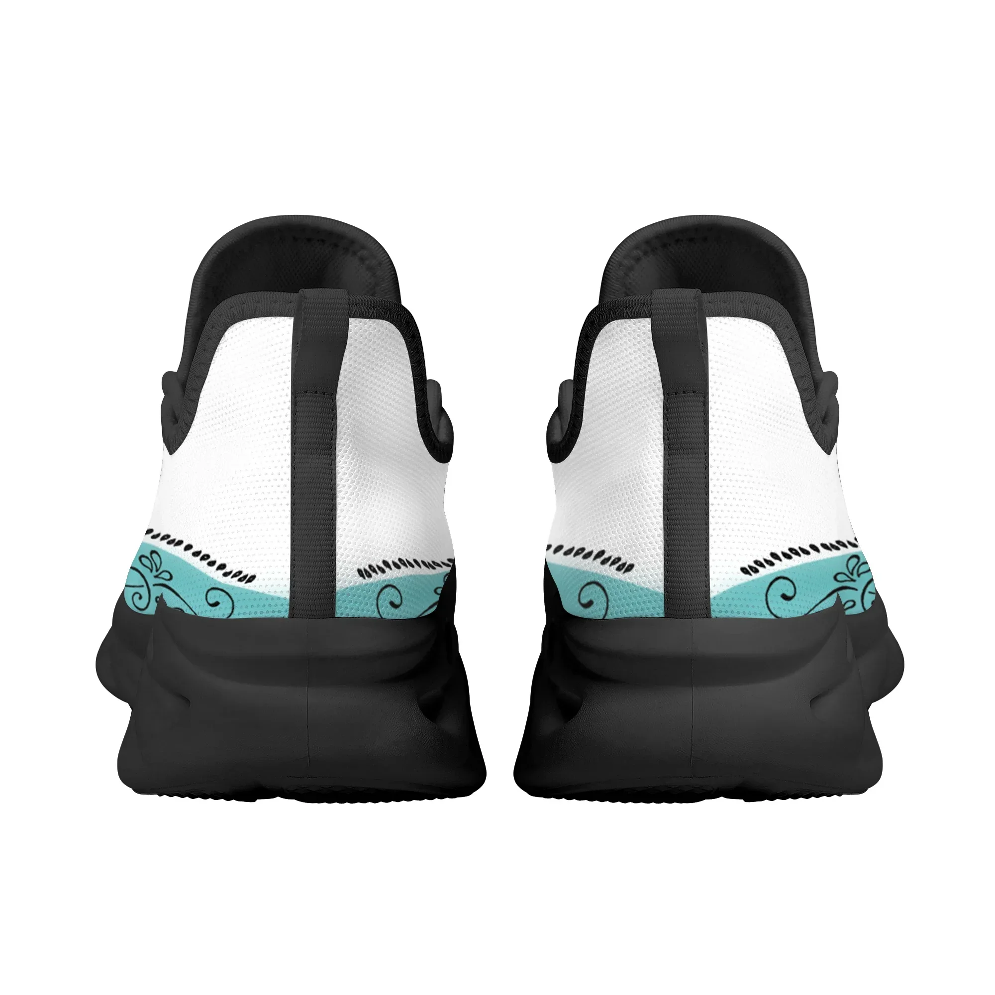 Fashion Peace Logo Design Sunflower Print Light Outdoor Shoes Comfortable Breathable Lace-up Shoes Running Sheos