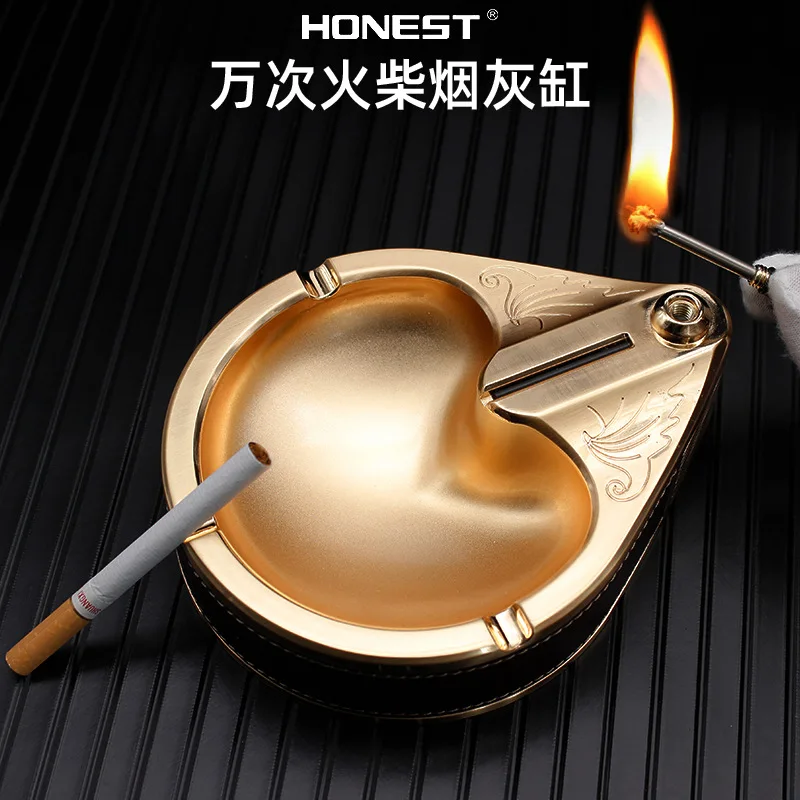 

Металлическая Пепельница для делового стола, инструмент для курения