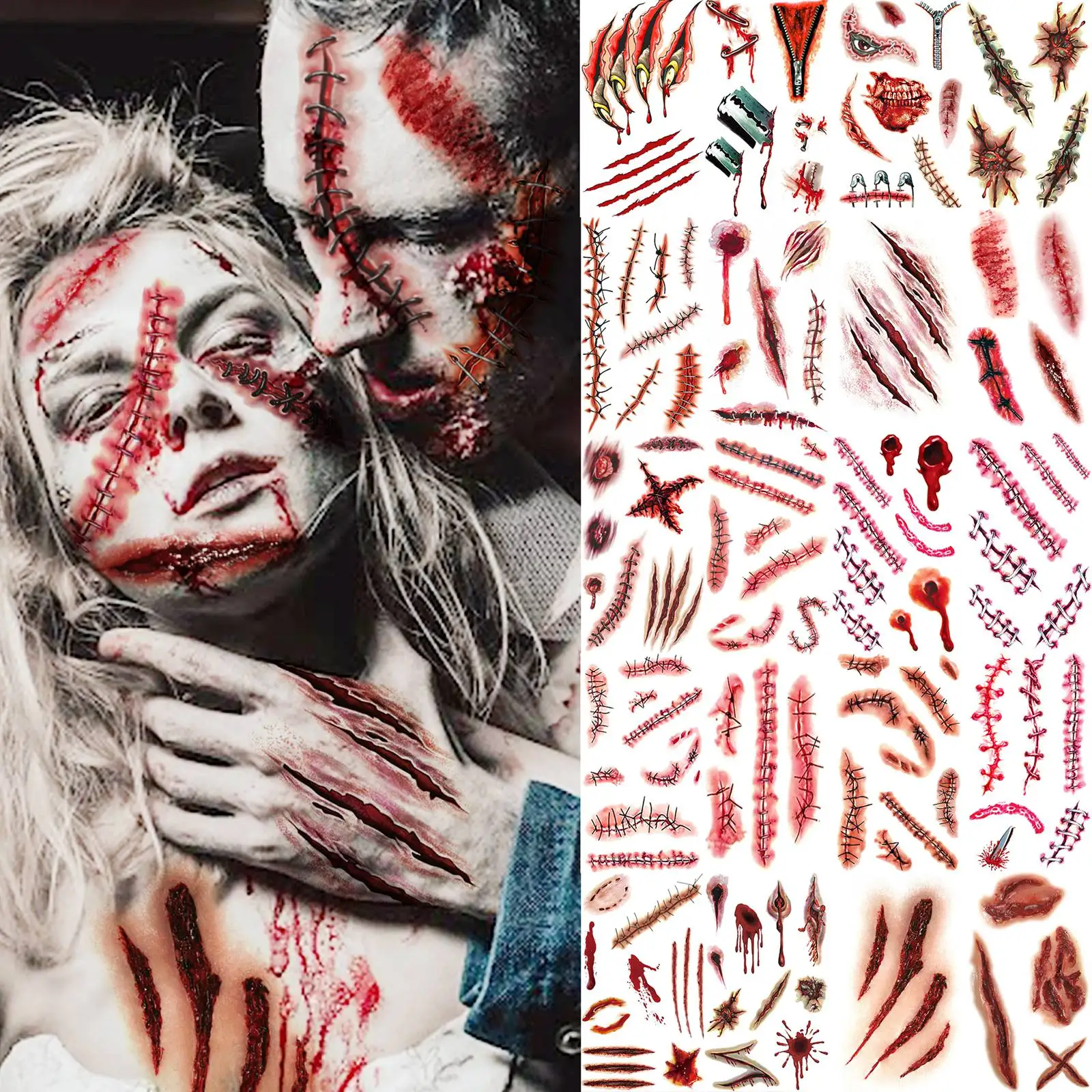 tatuagem de zipper na cicatriz: como usei uma tatuagem temporária para  disfarçar minha cirurgia e me, image size:1600x1600