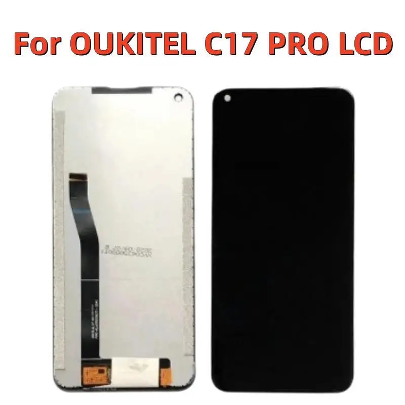 

Новый 6,35 дюймовый ЖК-дисплей для UKITEL C17 PRO + кодирующий преобразователь сенсорного экрана в сборе LCD + сенсорный дигитайзер для OUKITEL C17PRO