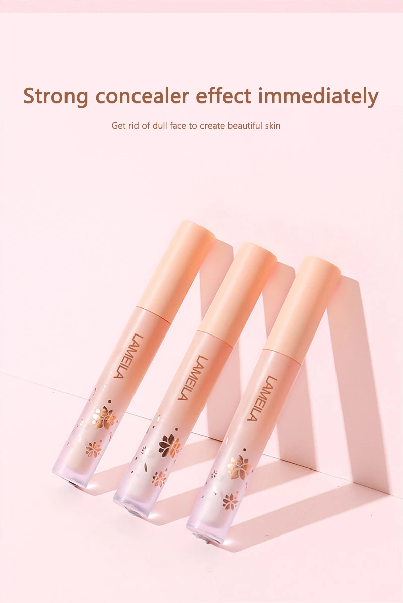 Liquid Concealer For Dark Circles & Pores High Coverage Hydrating_voghion.com