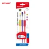 MOTARRO 3 Pcs Paint Round Bulk Brushes for Beginners Starter Artist Painting Brush Kit Kid's Art Paintbrushes Preschool Art Toys 1