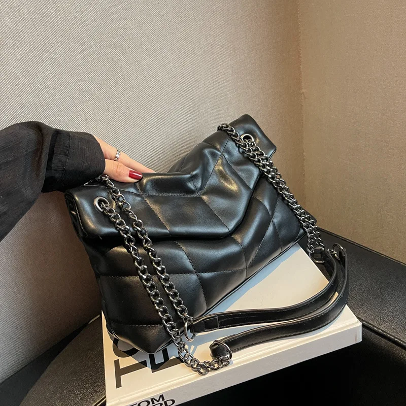 One Shoulder Bag Fashion Chain Women's Style Crossbody Texture Handbags for Women Casual High-quality Messenger Versatile Luxury