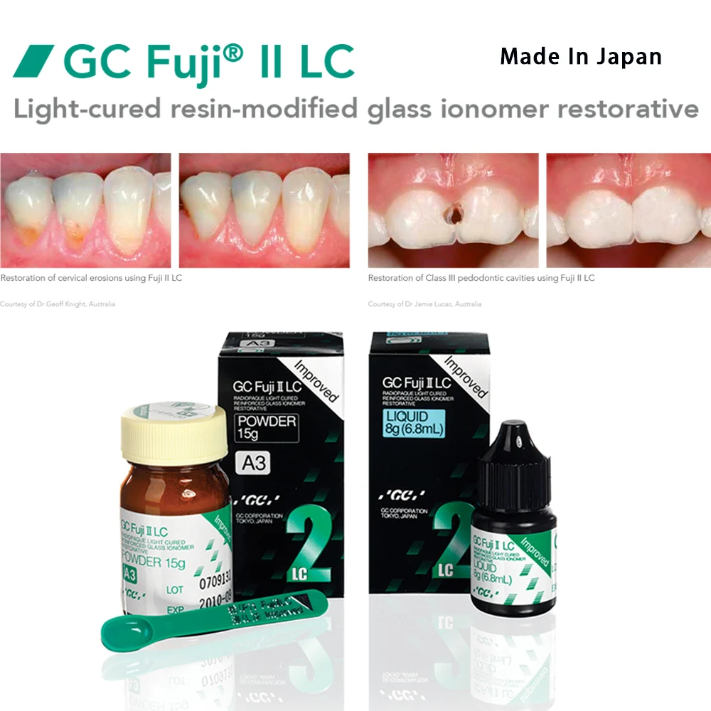 GcFuji2LcLutingDentalLightCureGlassionomerCementResin