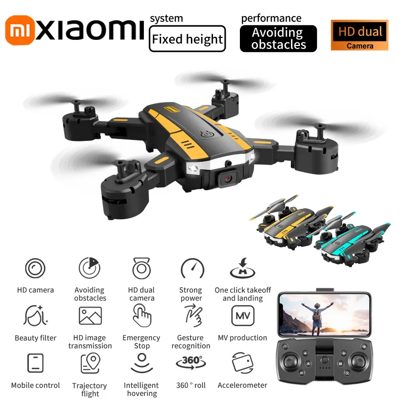 Xiaomi T6 Drone 8k HD Profesional GPS Camera Obstacle Avoidance Aerial Photography Optical Flow Foldable Quadcopter Toy Gift drone quadcopter