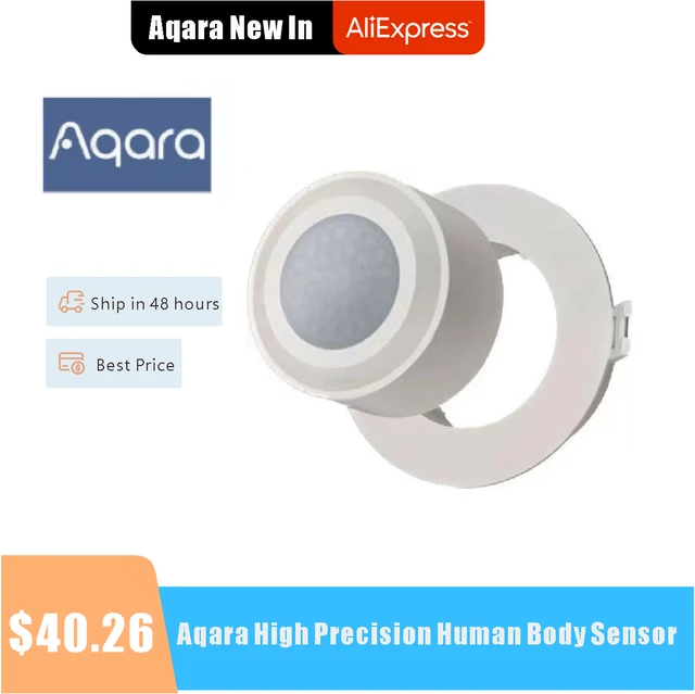 2023 NEW Aqara FP2 Presence Sensor High Precision Presence Sensor Smart  Home Human body Exists Sensor Support Apple Homekit - AliExpress