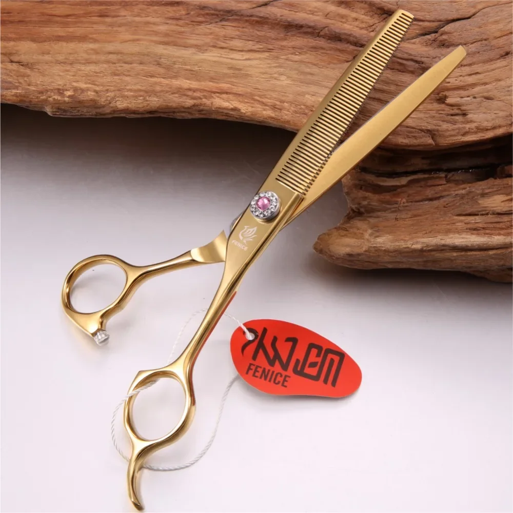 

Fenice Professional Thinning Steel Scissors Pet High 6.5 Grooming For Quality Inch Stainless Dog 35% Rate Thinner