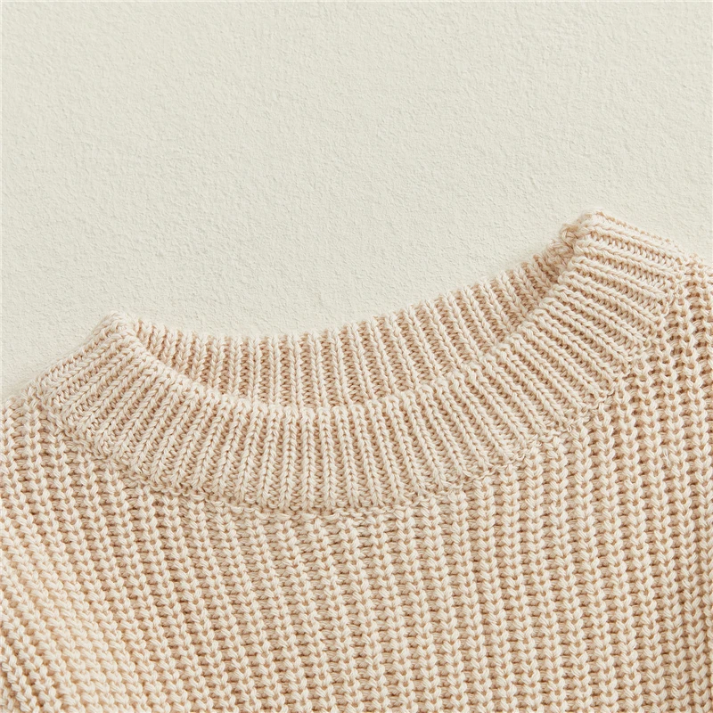 Ruffle Knit Cotton Baby Romper 4