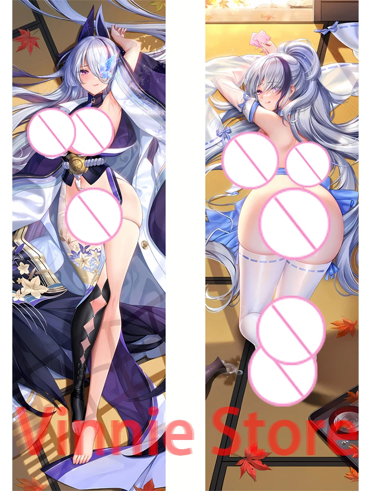 

Dakimakura anime Shinano Azur Lane Large Breasts Double-sided Print Life-size body pillows cover Christmas Decoration gift