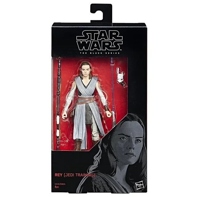 Hasbro Star Wars The Black Series Rey Jedi Training Action Figure - Image 3