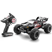 JJRC Q117-B 1/16 2.4G 4WD High Speed RC Car Brushless Motor RC Racing Car Drift Off Road Vehicle Gift Toy 70 KM/h - Black 1