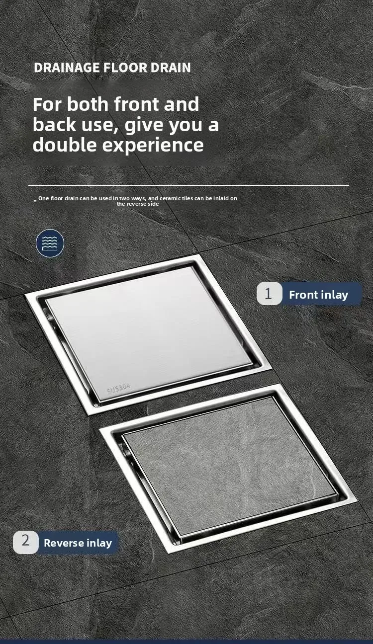 Large Flow 304 Stainless Steel Floor Drain Image 3