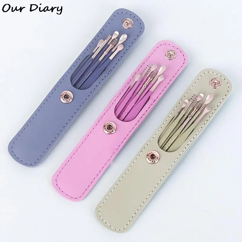 Description Picture 5 of itemEar Cleaner Wax Pickers Earpick Wax Remover Curette Ear Pick Cleaner Kit Spoon Care Ear Clean Tool hot sale 1SET