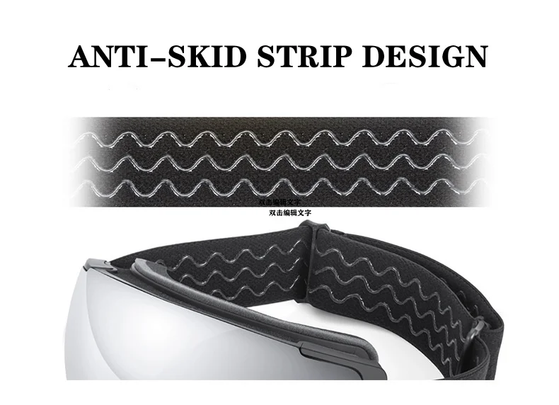 2024 double-layer magnetic outdoor skiing adult anti fog large field spherical myopia goggles_voghion.com