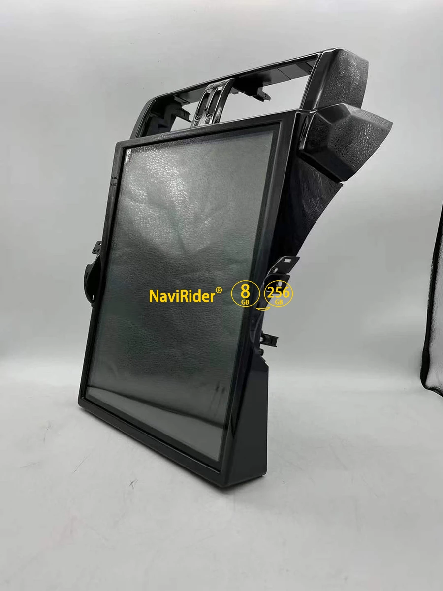 15inch Tesla Screen For Toyota Land Cruiser Prado 150 2014 - 2017 LC150 Car Radi