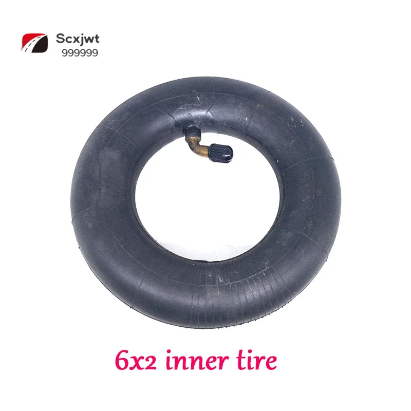 6 Inch Pneumatic Tire 6x2 Inner and Outer Electric Scooter Non Explosion Proof Solid Whole Wheel
