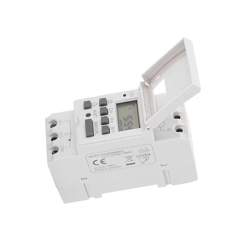 FUFU Professional Timer Time Control Switchathc15 20A 30A Automatic Timing Rail Installation