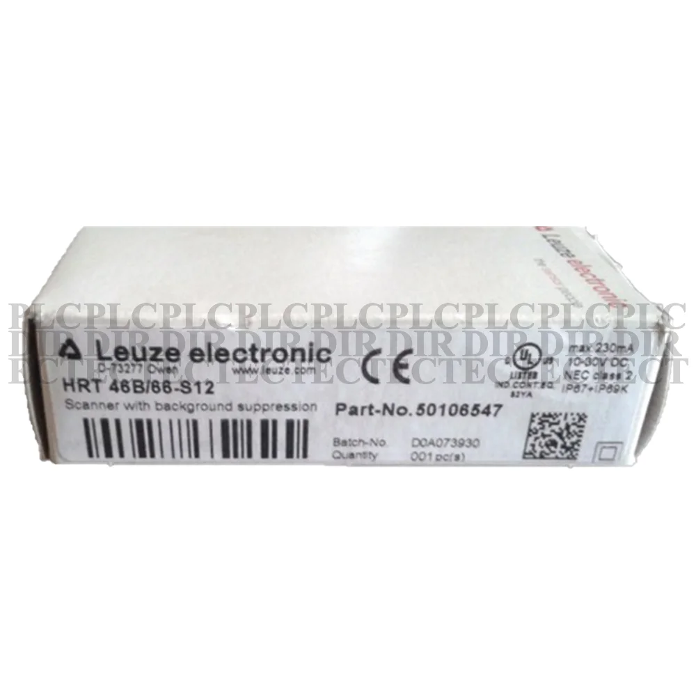 

NEW Leuze HRT 46B / 66-S12 50106547 Diffuse Reflective Sensor
