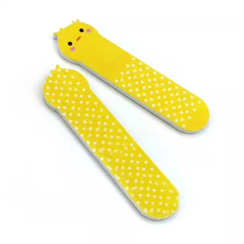 귀여운 동물 모양 네일 파일 미니 네일 파일 스틱 작은 광택 파일 네일 아트 선물용 액세서리