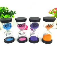 30-60 Minutes Mini Hourglass Timer Creative Children Do Homework Clean Teeth Sandglass Timer Desktop Accessorie Sand Clock Watch 1