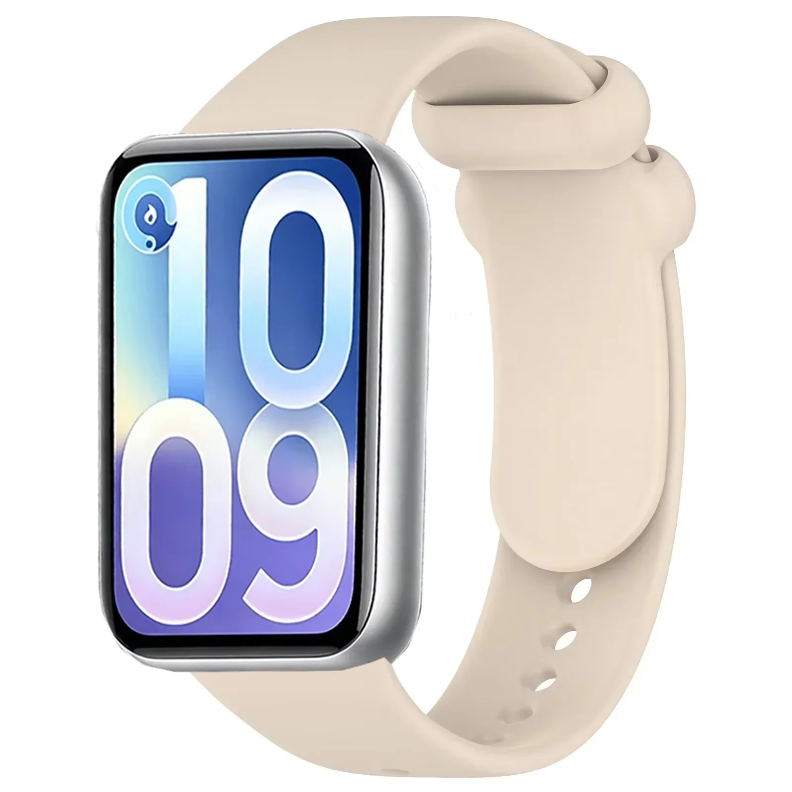Enhanced Silicone Strap for Comfortable Wear | Replaceable Wristband for Fitness Trackers
