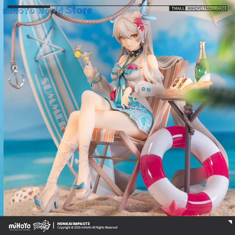 

MiHoYo Official Action Model Kits Genuine Honkai Impact 3 Kiana Kaslana Garage Kits Herrscher Of The Void Festival Birthday Gift