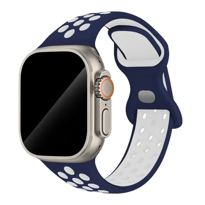 Strap For Apple Watch Band 44mm 49mm 45mm 40mm 41mm 38mm 42mm correa Breathable sports bracelet iwatch series 8 SE 7 6 5 9 Ultra - Image 26