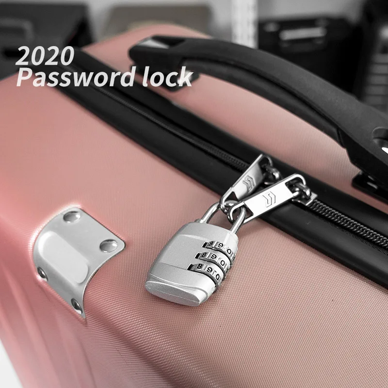 Combination Lock for Luggage and Travel - Secure Metal Password Padlock with 4-Digit Code