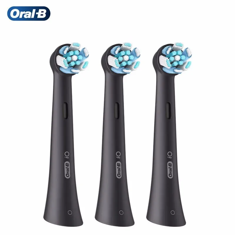 Oral B Electric Toothbrush Heads Oral-B - iO Ultimate Clean Replacement Heads Angled Bristles for Deeper Plaque Removal 3 Pieces